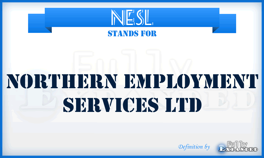 NESL - Northern Employment Services Ltd