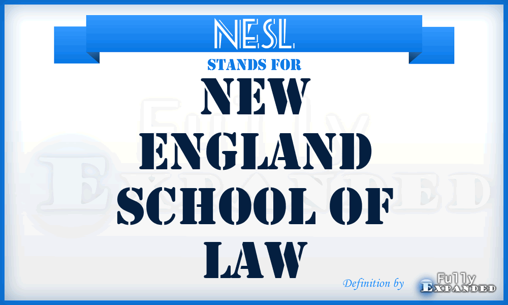 NESL - New England School of Law