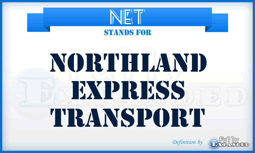 NET - Northland Express Transport