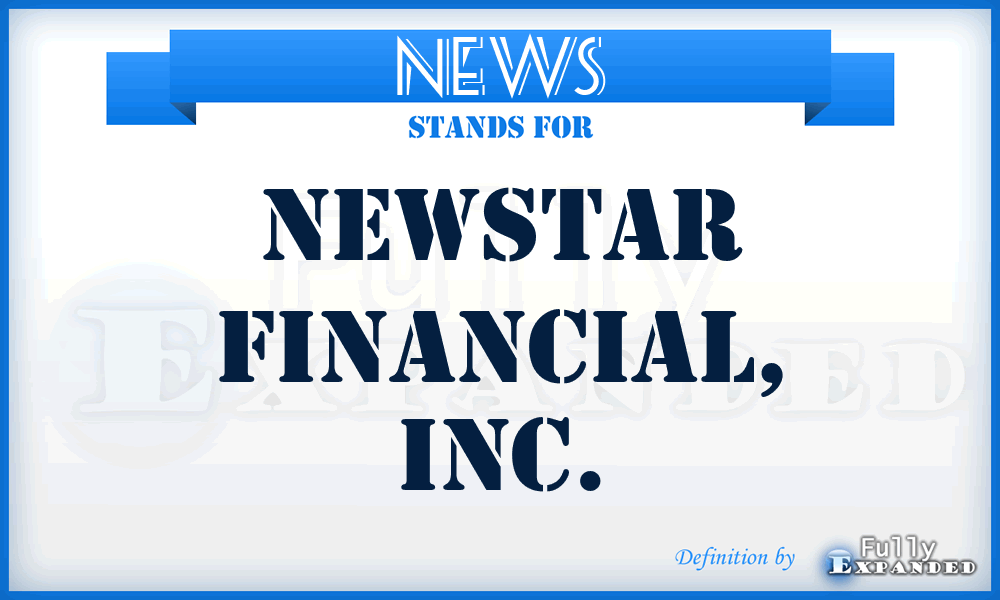 NEWS - NewStar Financial, Inc.