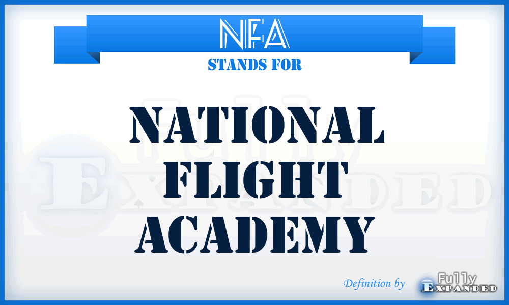 NFA - National Flight Academy