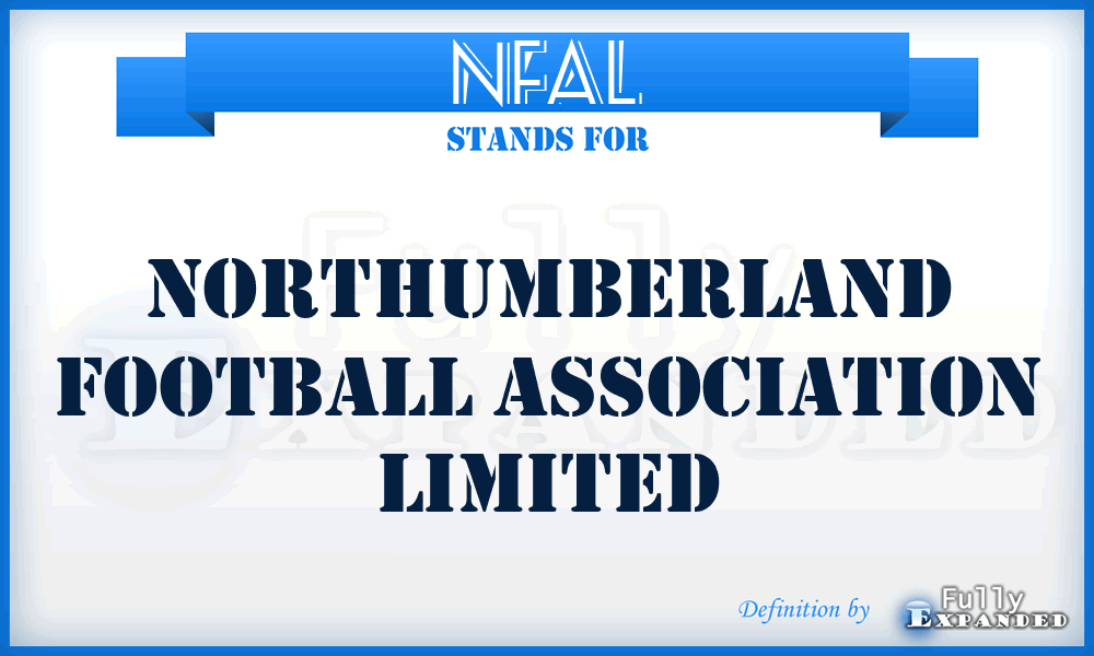 NFAL - Northumberland Football Association Limited