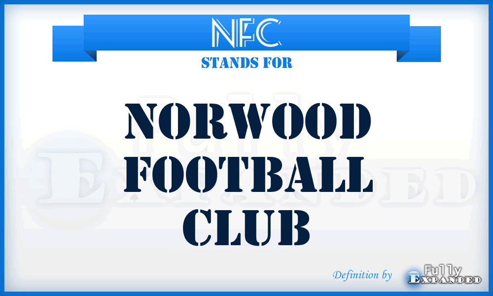 NFC - Norwood Football Club