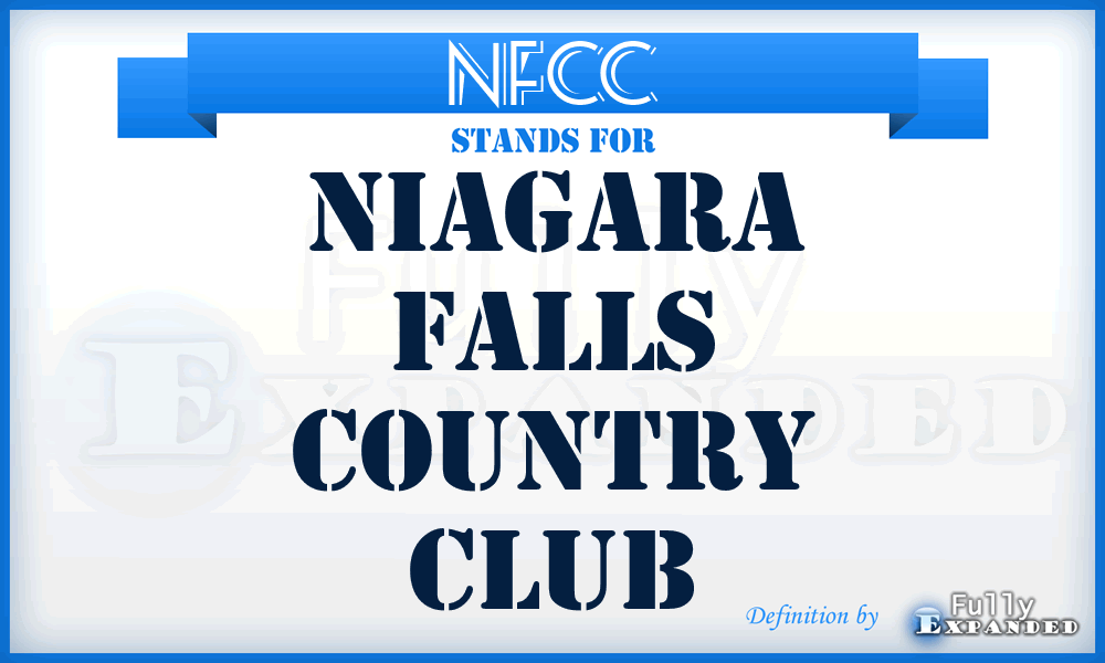 NFCC - Niagara Falls Country Club
