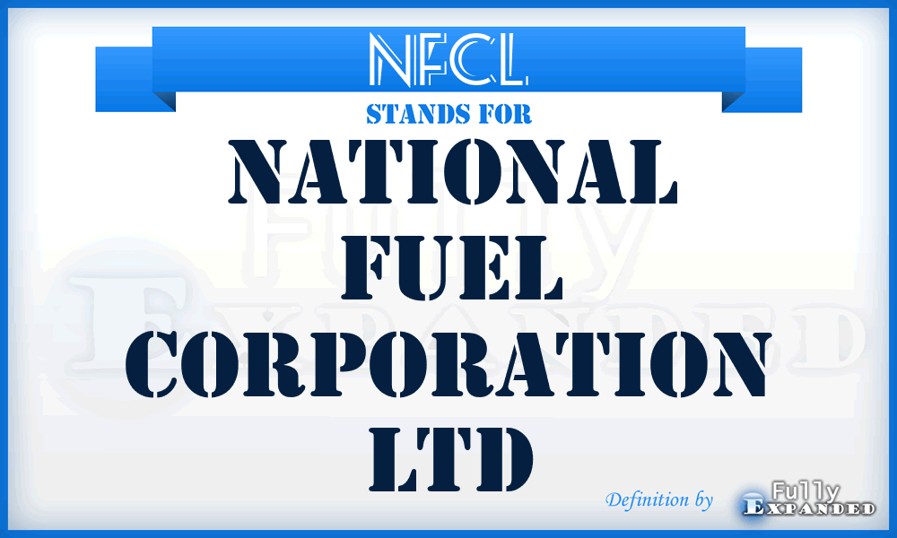 NFCL - National Fuel Corporation Ltd