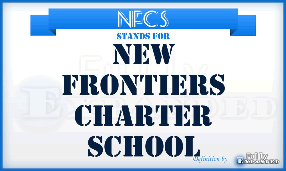 NFCS - New Frontiers Charter School