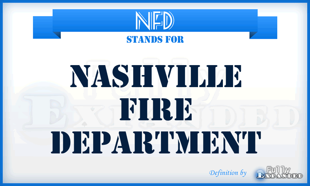 NFD - Nashville Fire Department