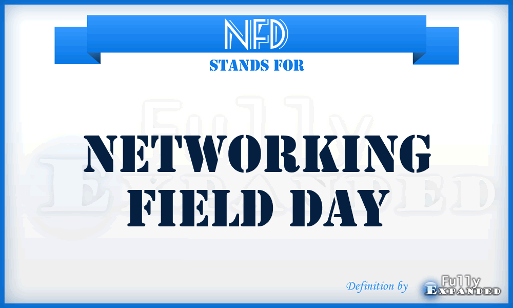 NFD - Networking Field Day