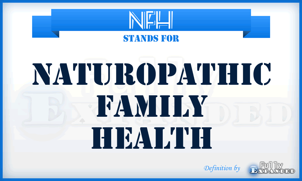 NFH - Naturopathic Family Health