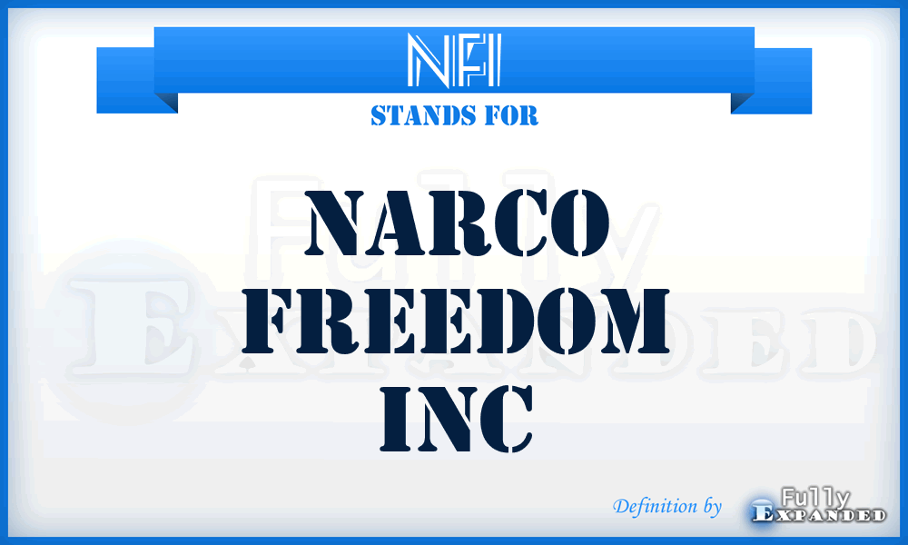 NFI - Narco Freedom Inc