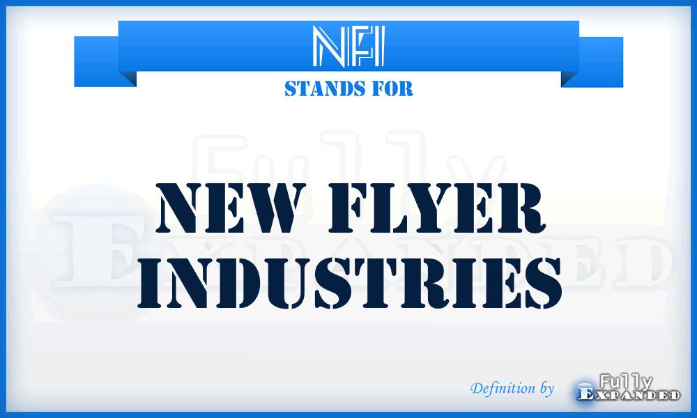 NFI - New Flyer Industries