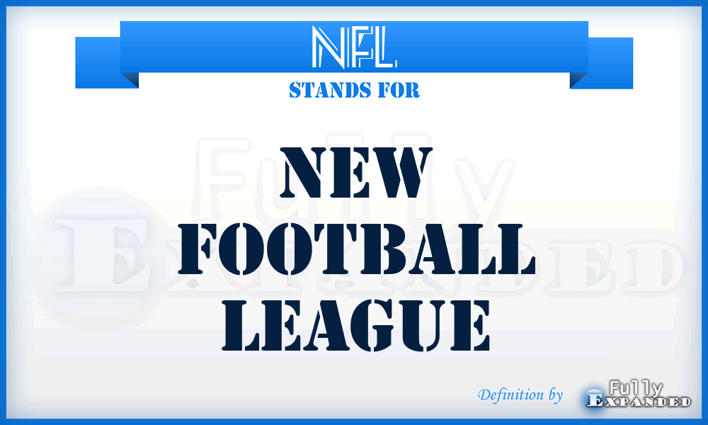 NFL - New Football League