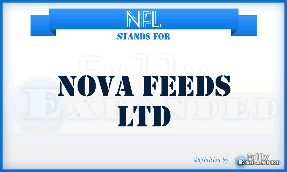 NFL - Nova Feeds Ltd