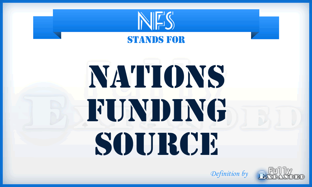 NFS - Nations Funding Source
