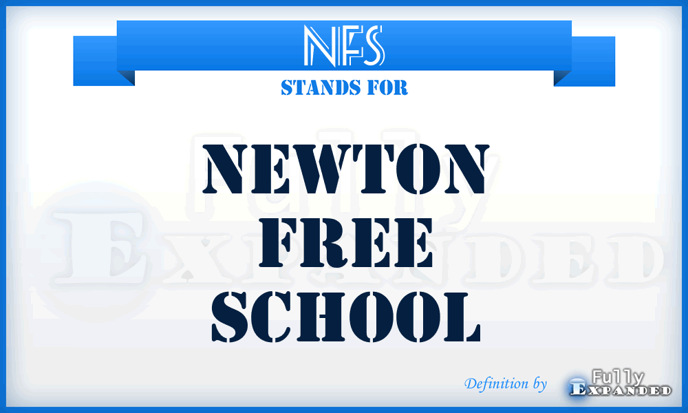 NFS - Newton Free School