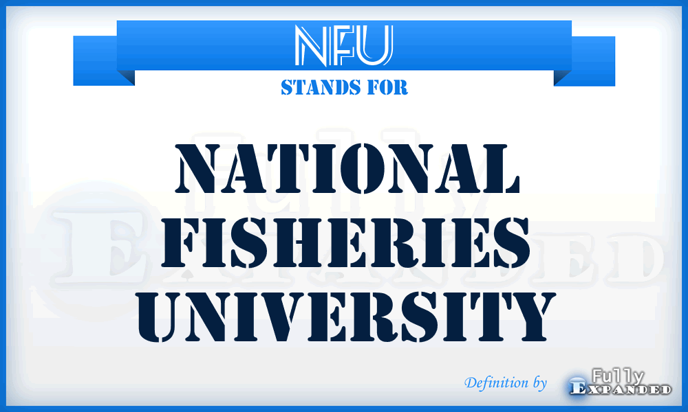 NFU - National Fisheries University