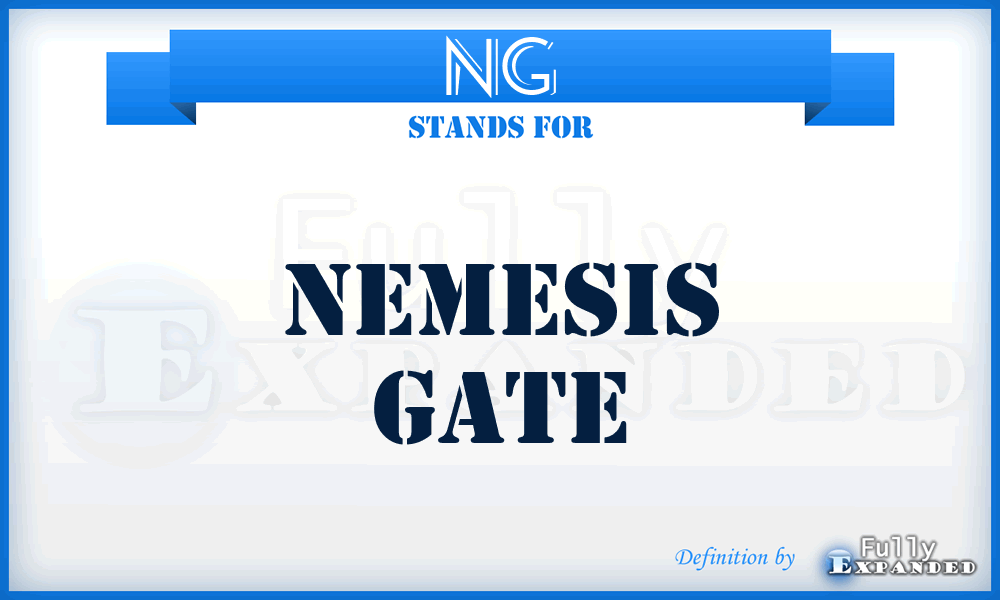 NG - Nemesis Gate