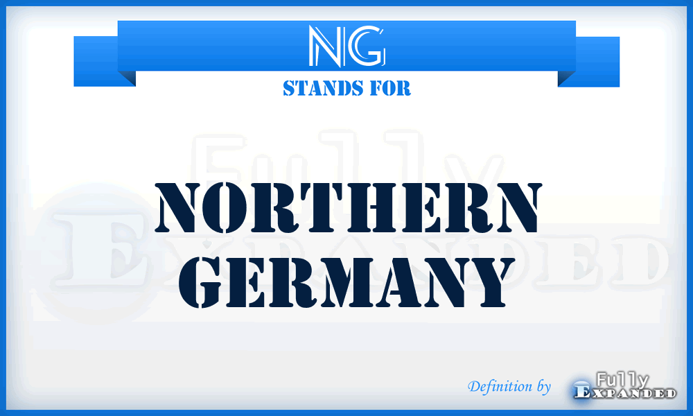 NG - Northern Germany