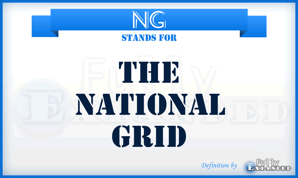 NG - The National Grid