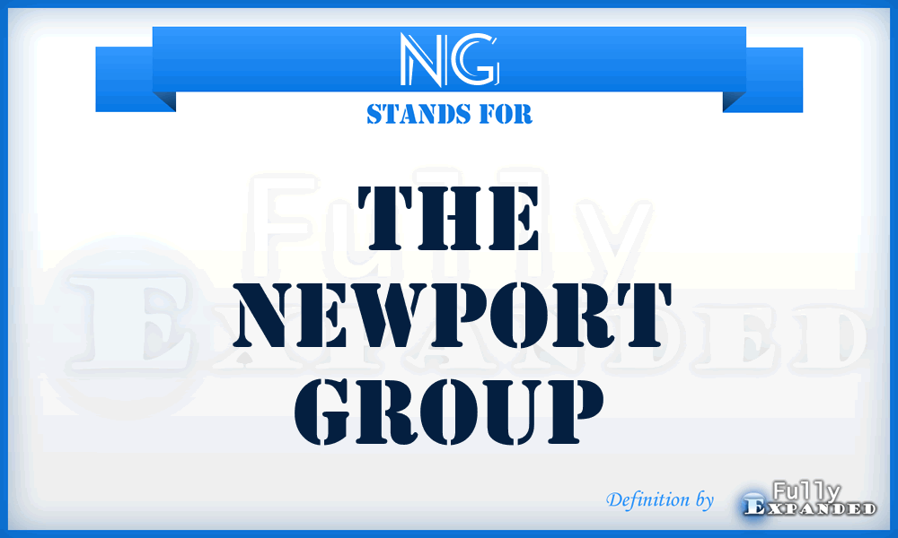 NG - The Newport Group