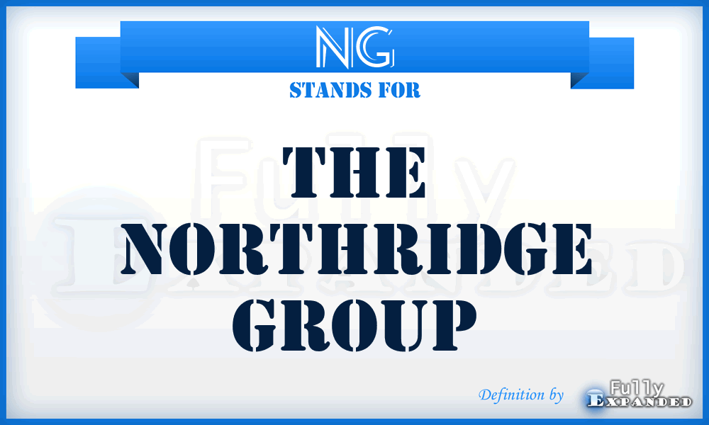 NG - The Northridge Group