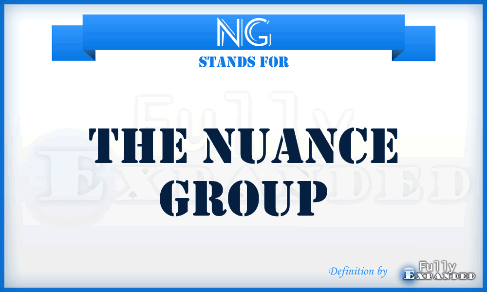 NG - The Nuance Group