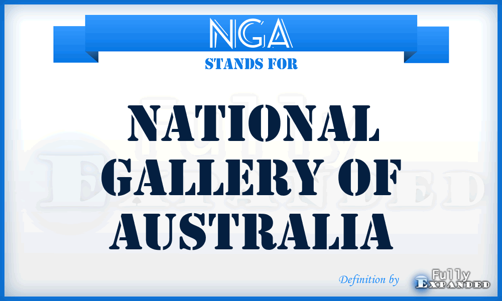 NGA - National Gallery of Australia