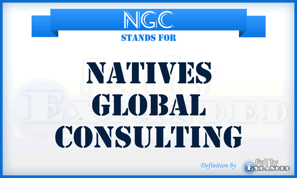 NGC - Natives Global Consulting