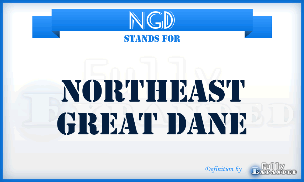 NGD - Northeast Great Dane