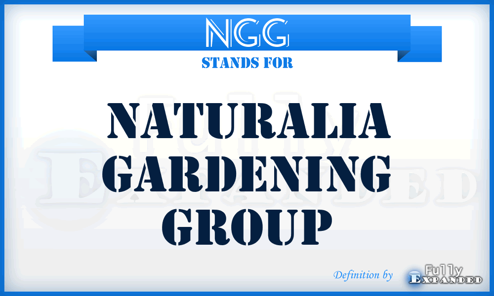 NGG - Naturalia Gardening Group