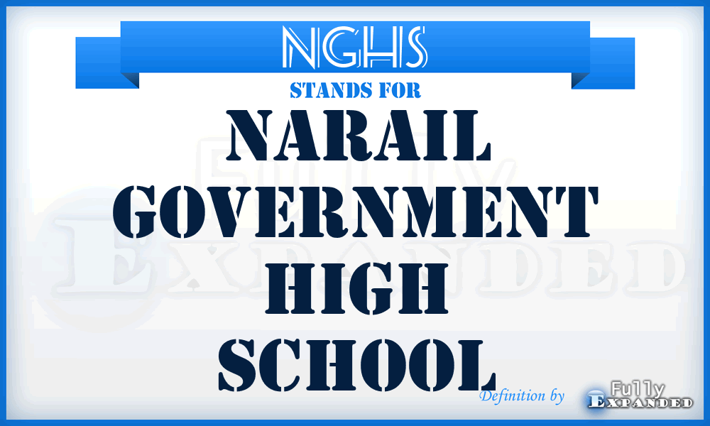 NGHS - Narail Government High School