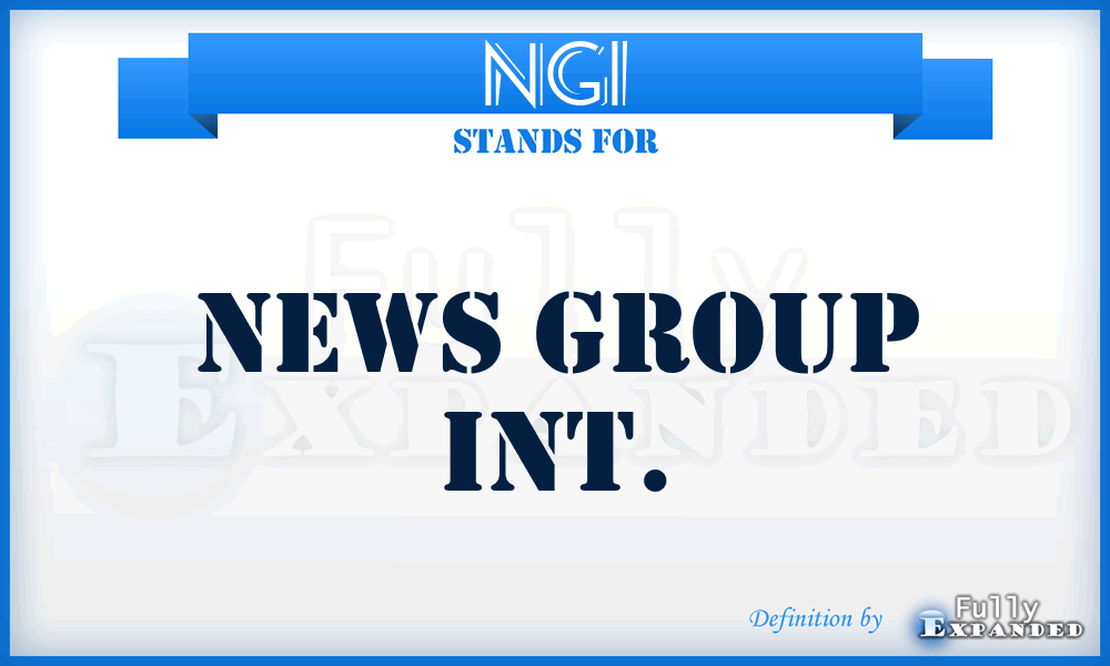 NGI - News Group Int.