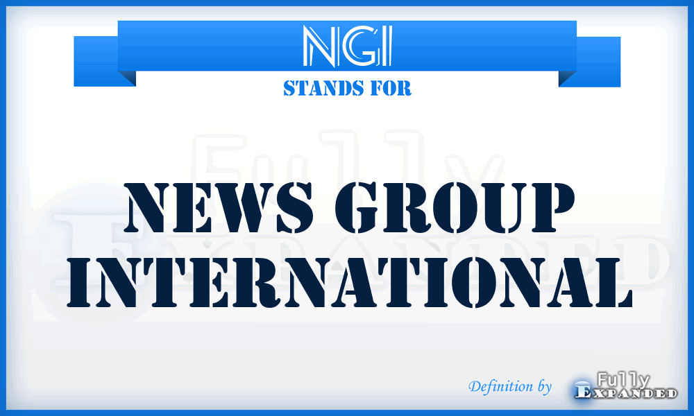 NGI - News Group International