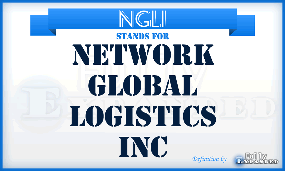NGLI - Network Global Logistics Inc