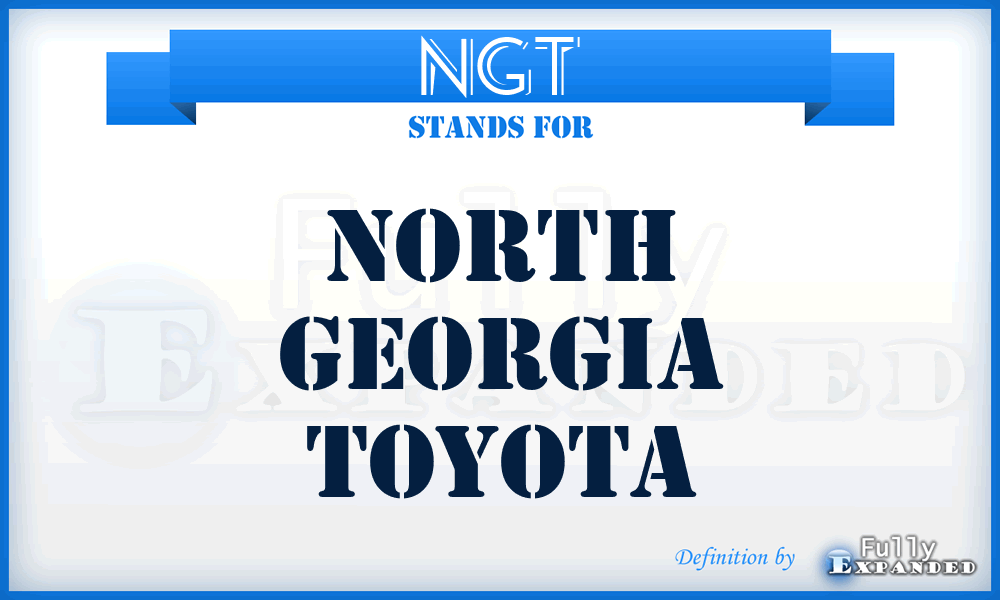 NGT - North Georgia Toyota