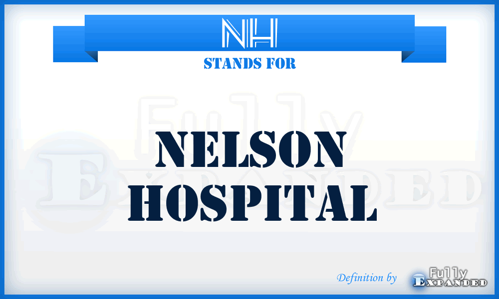 NH - Nelson Hospital