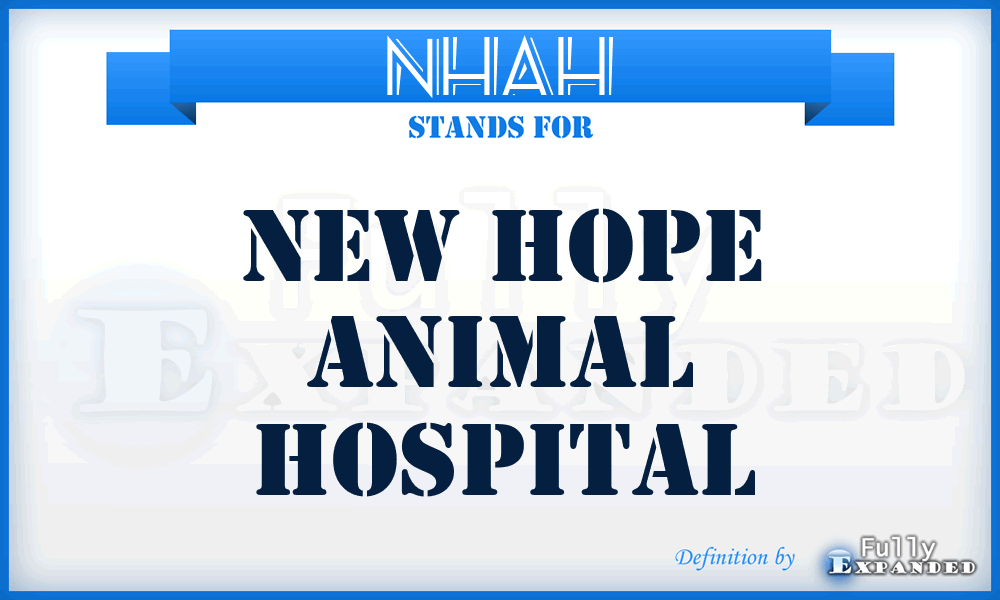 NHAH - New Hope Animal Hospital