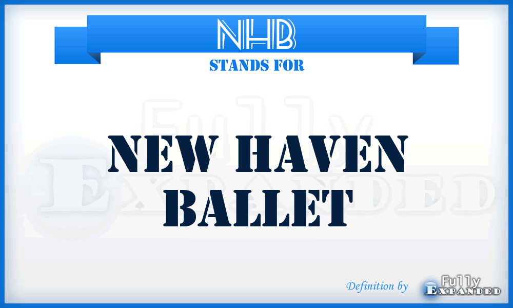 NHB - New Haven Ballet