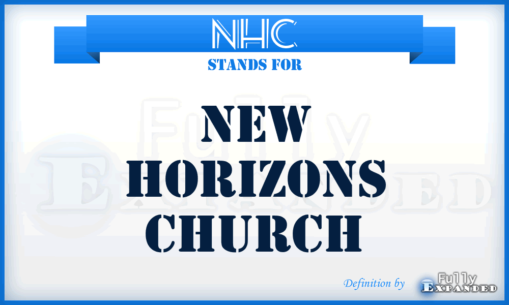 NHC - New Horizons Church