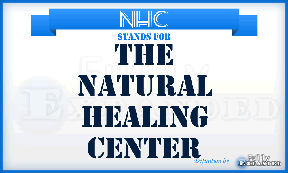 NHC - The Natural Healing Center