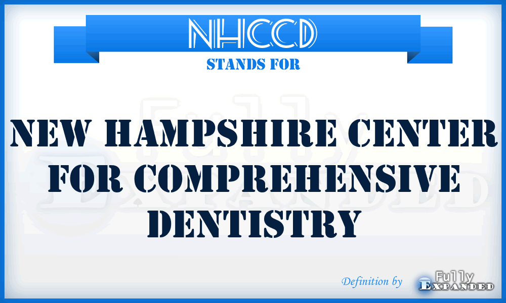 NHCCD - New Hampshire Center for Comprehensive Dentistry