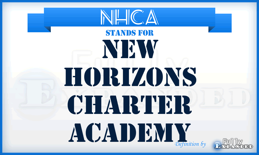 NHCA - New Horizons Charter Academy