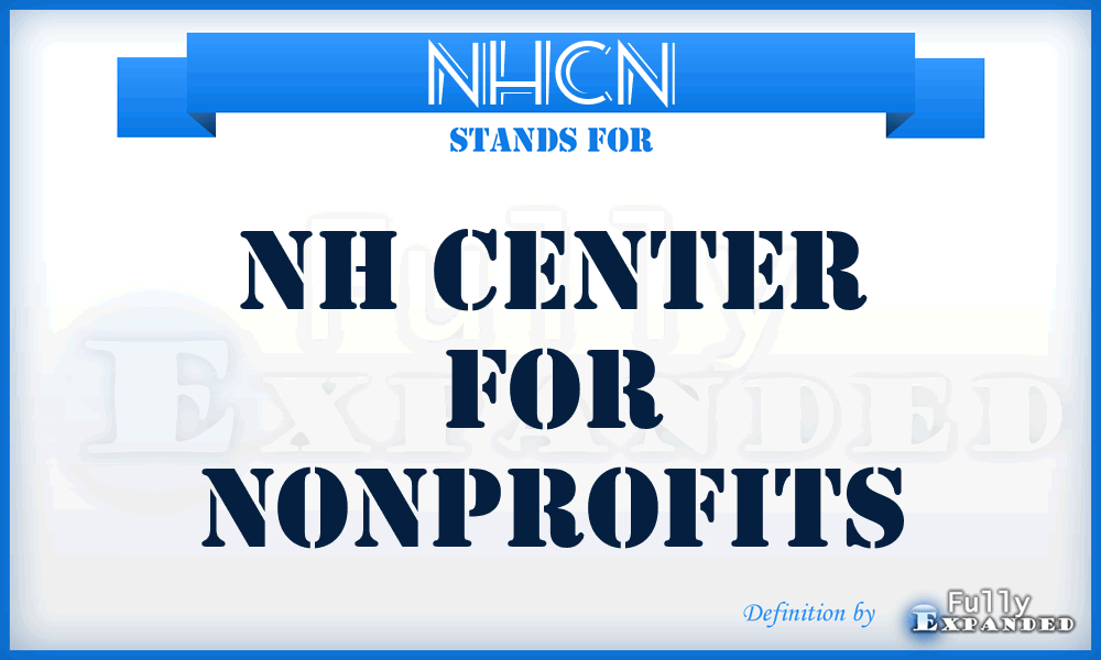 NHCN - NH Center for Nonprofits