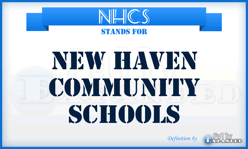 NHCS - New Haven Community Schools