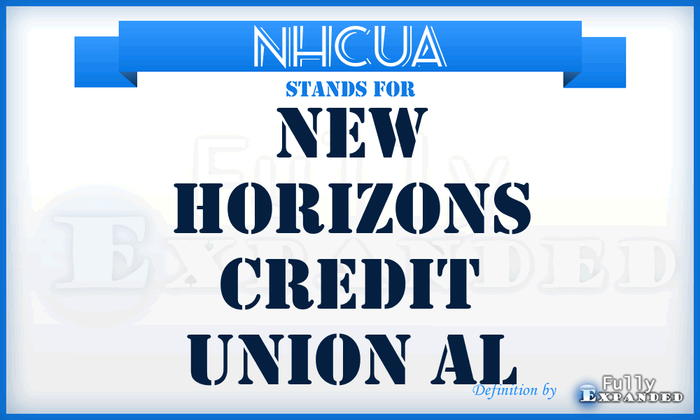 NHCUA - New Horizons Credit Union Al