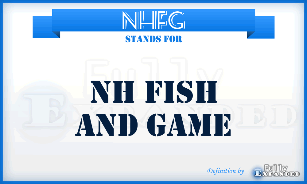 NHFG - NH Fish and Game