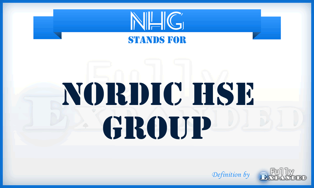 NHG - Nordic Hse Group
