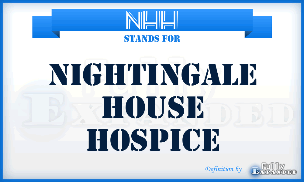 NHH - Nightingale House Hospice