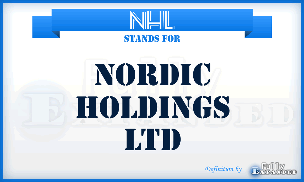 NHL - Nordic Holdings Ltd