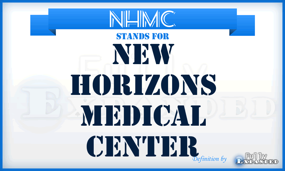 NHMC - New Horizons Medical Center